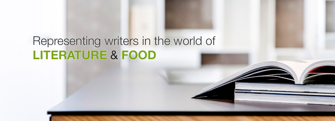 Representing writers in the world of literature and food